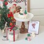 Personalised Gift Box Of Christmas Cake Candle, thumbnail 2 of 4