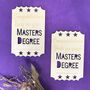 Personalised Master Degree Card, thumbnail 3 of 10