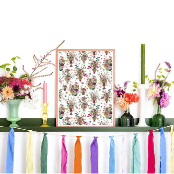 Bouquets Wrapping Paper Set, 3 of 5