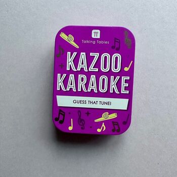 Kazoo Karaoke In A Tin, 2 of 2
