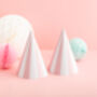 Pastel Striped Party Hats, thumbnail 5 of 5