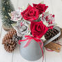 Personalised Christmas Festive Scandi Fabric Flowers, thumbnail 1 of 12