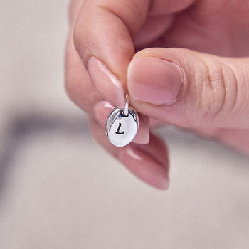 Pebble Personalised Solid Silver Charm, 7 of 12