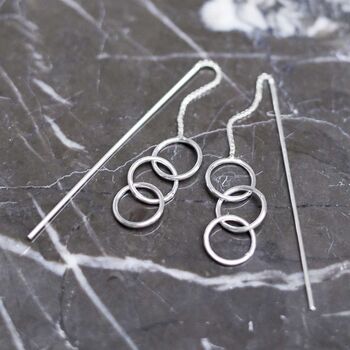 Sterling Silver Delicate Rings And Bar Threaders, 2 of 10