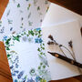 Inky Wildflower Eco Notebook, thumbnail 5 of 11