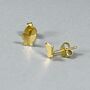 Dainty Butterfly Stud Earrings, thumbnail 5 of 5