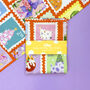 Christmas Big Stamps Tea Towel, thumbnail 2 of 5