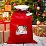 Personalised Christmas Stocking Or Sack, thumbnail 1 of 6
