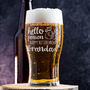 Goodbye Tension Hello Pension Retirement Pint Glass And Gift Set, thumbnail 2 of 7