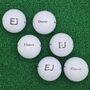 Six Branded Golf Balls Personalised With Any Name Or Initials, thumbnail 2 of 7