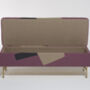 Bespoke Fabric Covered Storage Bench, thumbnail 7 of 12