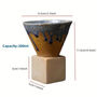 Conic Cone Shaped Coffee Cup With A Stand, thumbnail 9 of 9