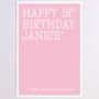 Personalised Favourite Birthday Card, thumbnail 4 of 10