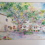 Personalised Wedding Venue Watercolour Painting. Original Watercolour Wedding Portrait. Wedding Illustration Sketch. Not A Print, thumbnail 4 of 12