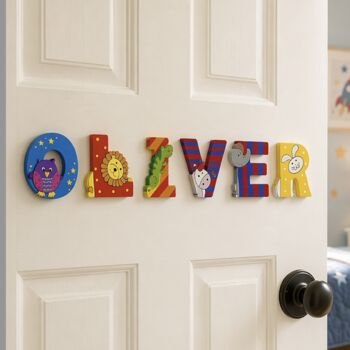 Wooden Alphabet Animal Letters, 2 of 9