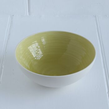 Handmade Colourful Porcelain Pasta Bowl, 9 of 12