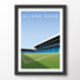 Leeds United Elland Road Revie/East Stand Poster, thumbnail 8 of 8