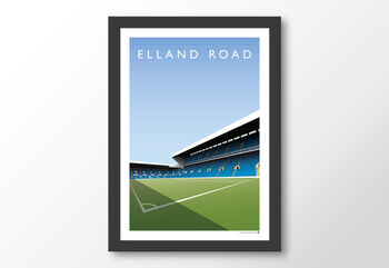 Leeds United Elland Road Revie/East Stand Poster, 8 of 8