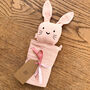 Personalised Organic Cotton Easter Bunny Baby Comforter, thumbnail 11 of 12