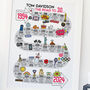 30th Birthday Personalised Print ‘The Road To 30’, thumbnail 4 of 10