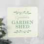 Personalised She Shed Sign For Her, thumbnail 5 of 8