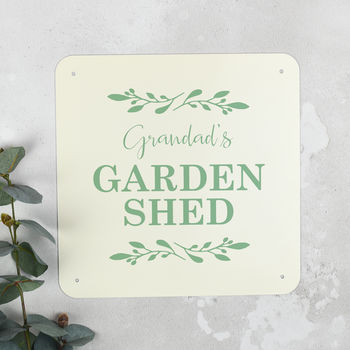 Personalised She Shed Sign For Her, 5 of 8