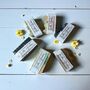 Gift Box Six Small Bar Handmade Artisan Soaps With Seed Paper Eco Gift, thumbnail 11 of 12