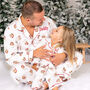 Men's Personalised Christmas Santa Print Pyjamas, thumbnail 4 of 7