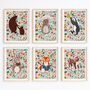 Woodland Animal Name Print Set, thumbnail 6 of 12