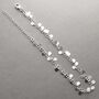 Sterling Silver Sequin Anklet, thumbnail 5 of 7