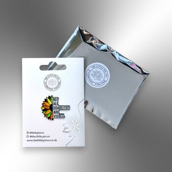 Not All Disabilities Are Visible Enamel Pin Badge, 4 of 8