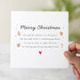 Festive Poem Christmas Card, thumbnail 1 of 3