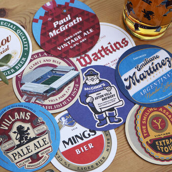 Aston Villa Football Beer Mats X9, 6 of 8