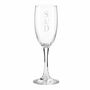Wedding Gifts For Couples Initials Champagne Flutes Set, thumbnail 6 of 6