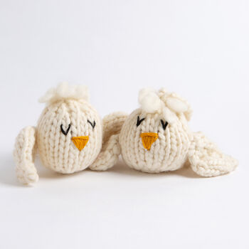 Two Little Doves Knitting Kit Valentines, 5 of 9