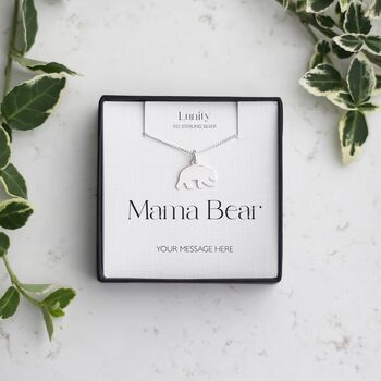 Mama Bear Gift, Mama Bear Necklace, 2 of 6