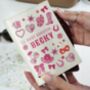 Personalised Leather Cowgirl Passport Holder And Luggage Tag, thumbnail 2 of 4