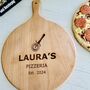 Personalised Round Wooden Pizza Board, thumbnail 6 of 9