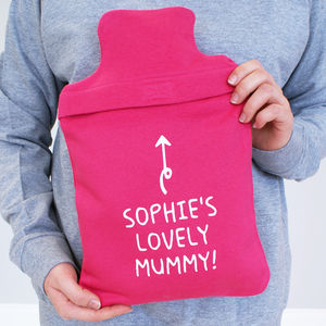 Personalised My Hot Water Bottle Cover By Sparks And Daughters |  