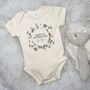 Happy First Mother's Day Eucalyptus Babygrow, thumbnail 2 of 5