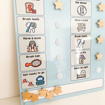 Childrens Personalised Routine Chart, 3 of 4