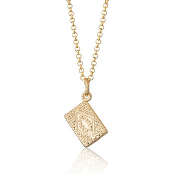 Custard Cream Necklace, Sterling Silver Or Gold Plated, 11 of 11