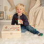 Personalised Children's Santa Christmas Eve Wooden Box, thumbnail 3 of 12