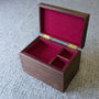Personalised Walnut Jewellery Box, thumbnail 2 of 8