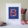 Liberty Print Initial Card, thumbnail 6 of 7