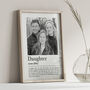 Personalised Daughter Print, Gift For Daughter, thumbnail 3 of 6