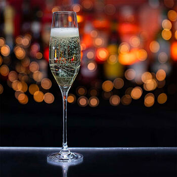 Glitz Champagne Flute With Swarovski® Crystals, 2 of 5