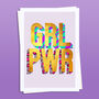 Girl Power Golden Words Art Print, thumbnail 3 of 3
