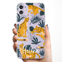 Personalised Leopard Pattern Name Phone Case, thumbnail 1 of 5