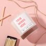 Your Words Here Personalised Candle, thumbnail 1 of 6